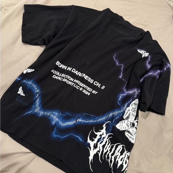 Darc Sport Black Graphic T-Shirt - Picture 4 of 4